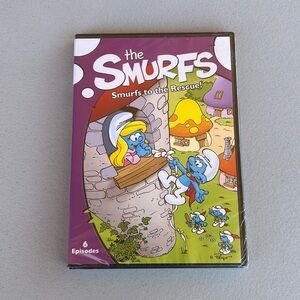 The Smurfs SMURFS TO THE RESCUE DVD - 6 episodes 110 minutes-NEW Factory Sealed